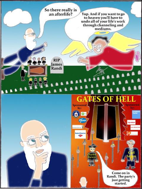 James Randi Disingenuous Legacy graphic